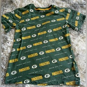 Boys Large Green Bay Packers tee